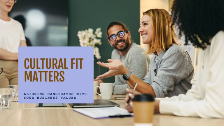 A group of people in Meeting room have a talk about cultural fit